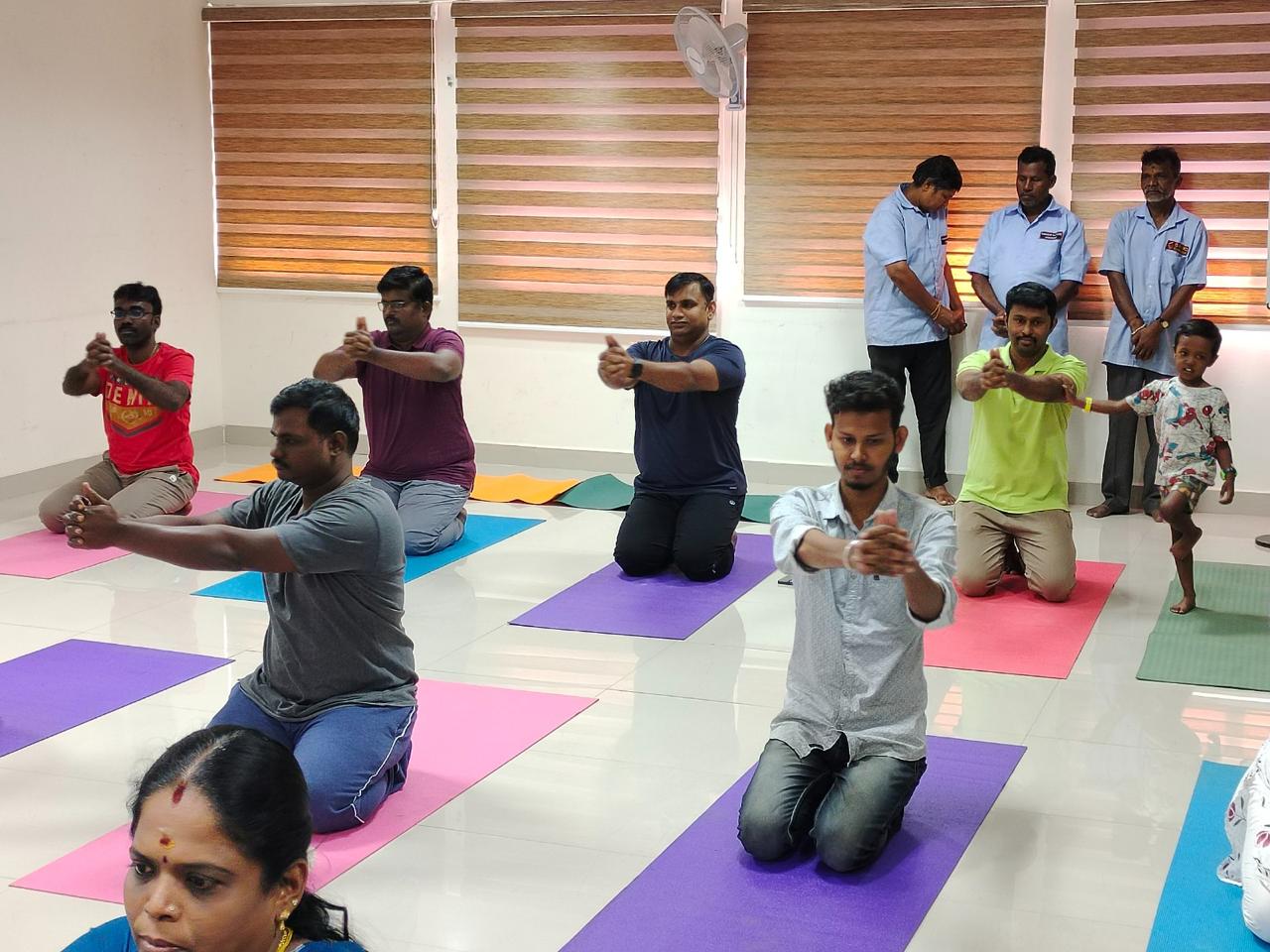 Celebration of International Day of Yoga – 21.06.2025